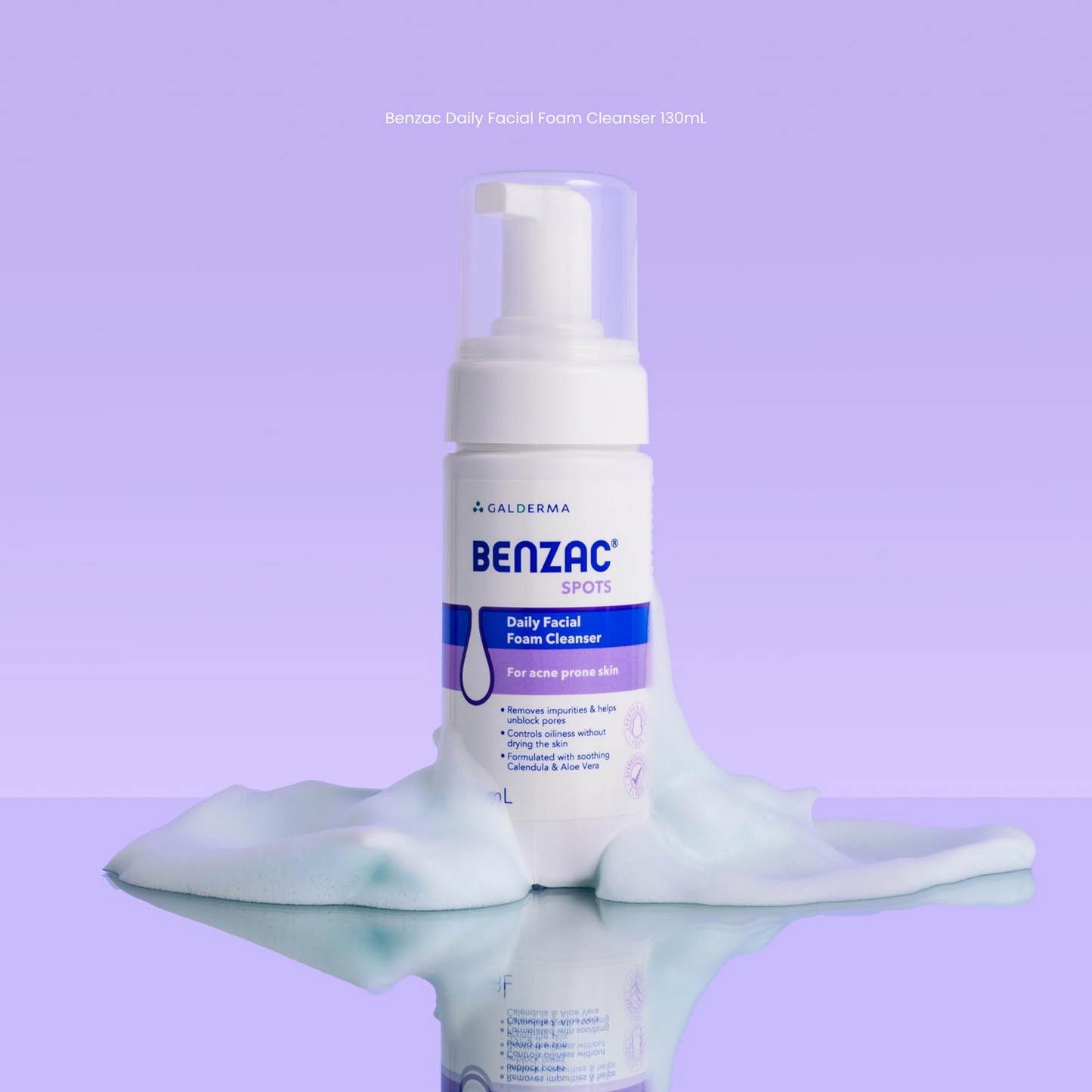 Benzac Daily Facial Foam Cleanser 130mL