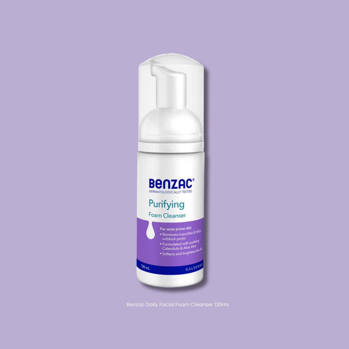 Benzac Daily Facial Foam Cleanser 130mL