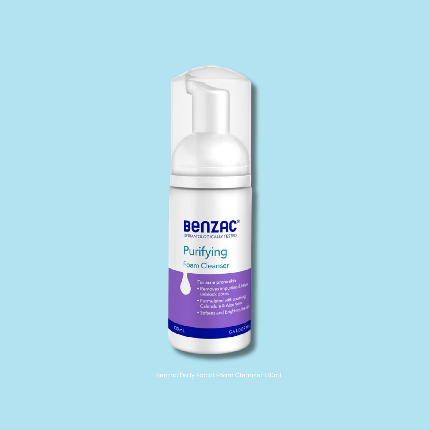 Benzac Daily Facial Foam Cleanser 130mL
