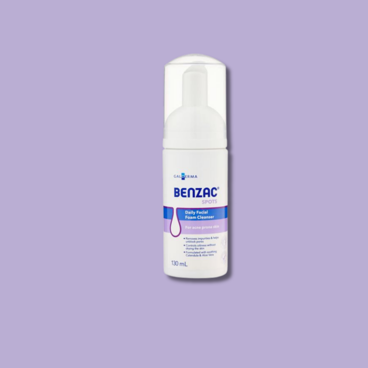 Benzac Daily Facial Foam Cleanser 130mL