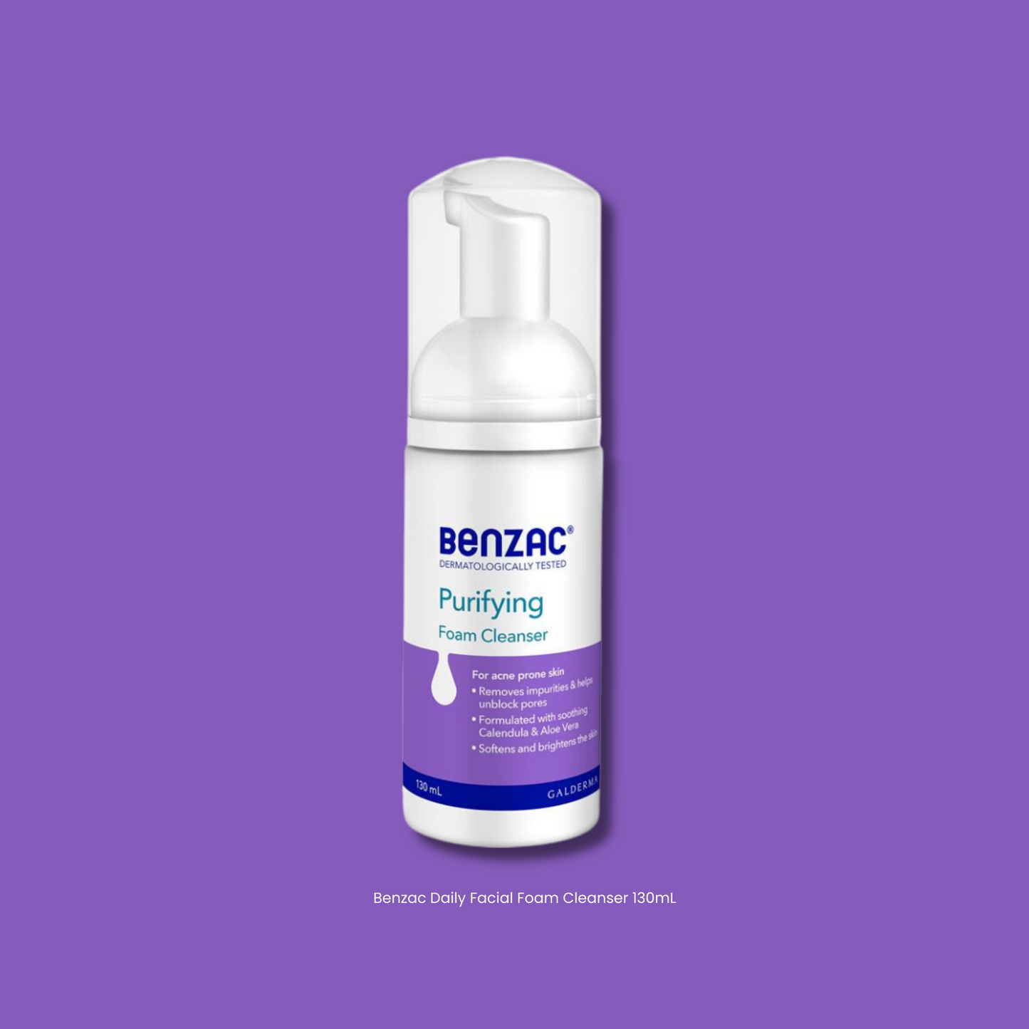 Benzac Daily Facial Foam Cleanser 130mL