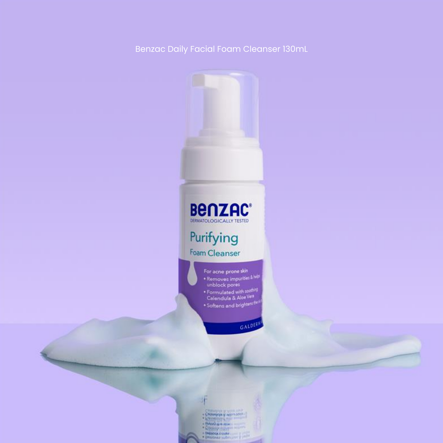 Benzac Daily Facial Foam Cleanser 130mL
