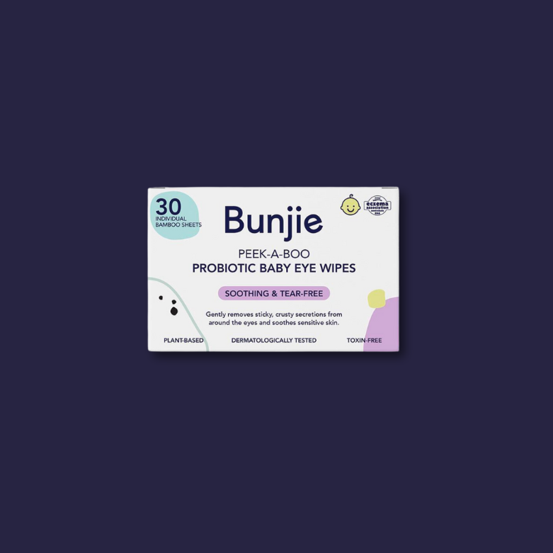 Bunjie Probiotic Baby Eye Wipes 30 Pack
