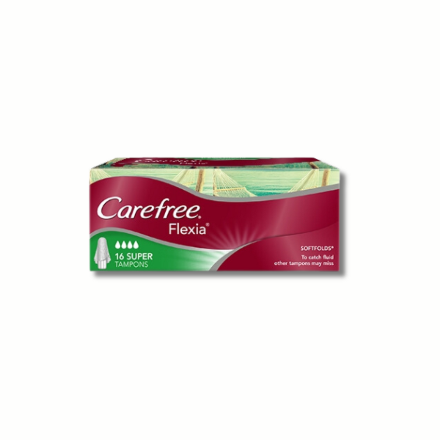 CAREFREE® FLEXIA® SUPER TAMPONS