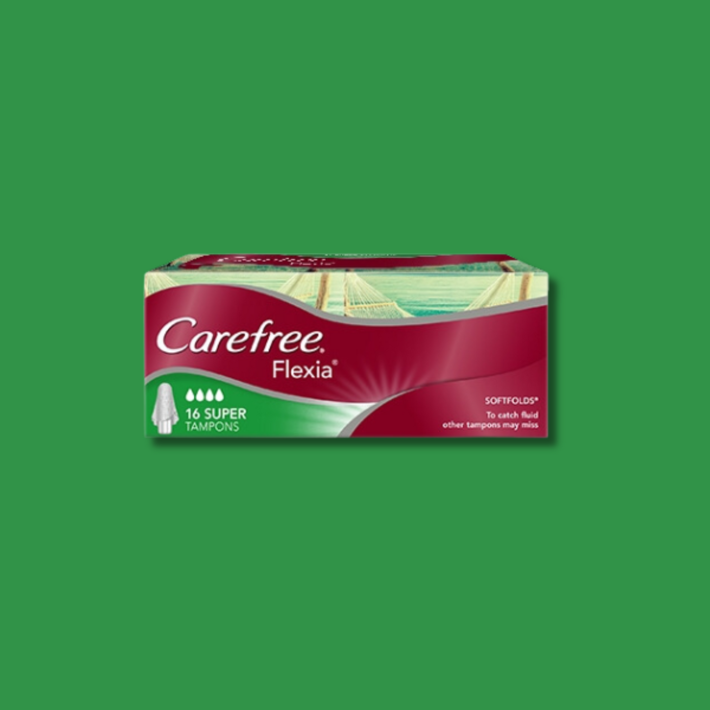 CAREFREE® FLEXIA® SUPER TAMPONS