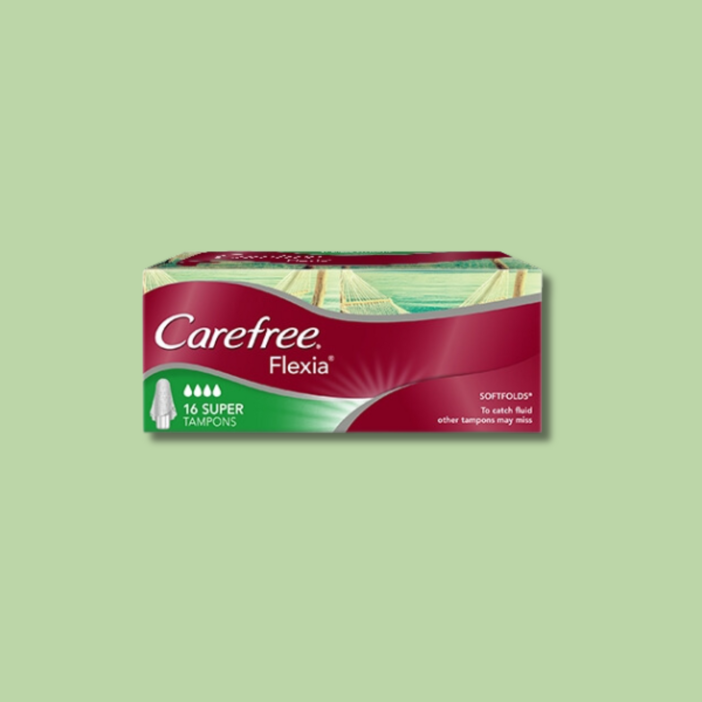 CAREFREE® FLEXIA® SUPER TAMPONS