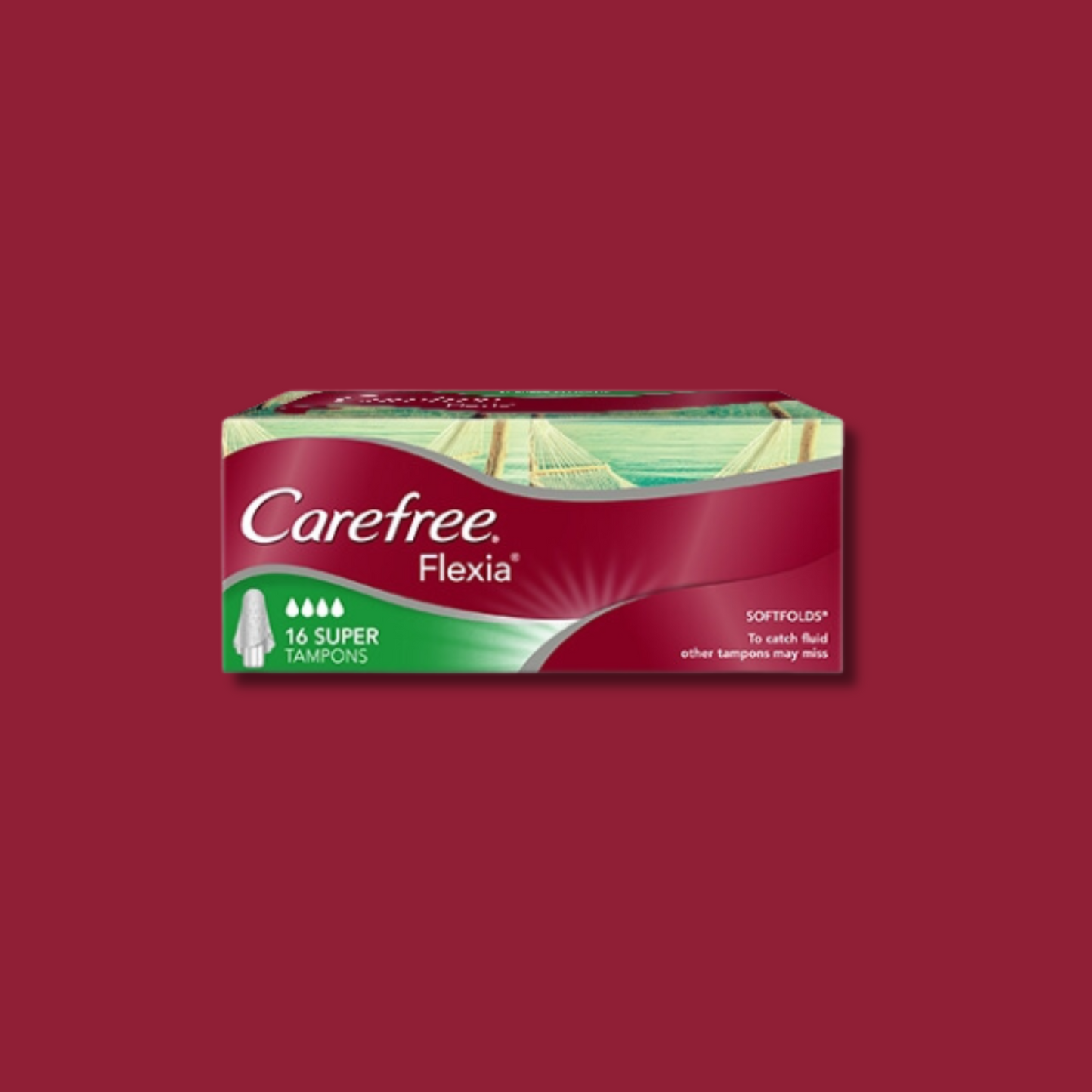CAREFREE® FLEXIA® SUPER TAMPONS