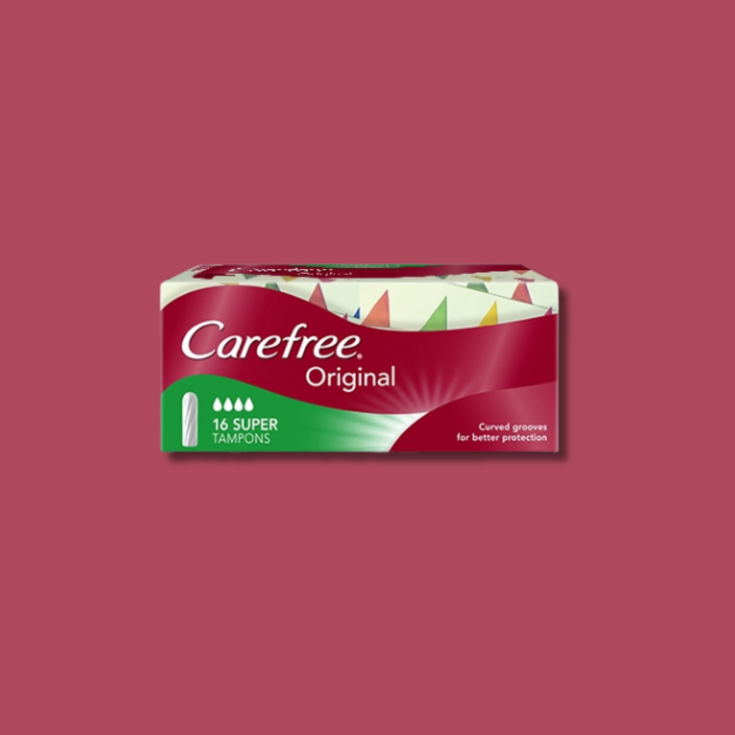 CAREFREE® ORIGINAL SUPER TAMPONS
