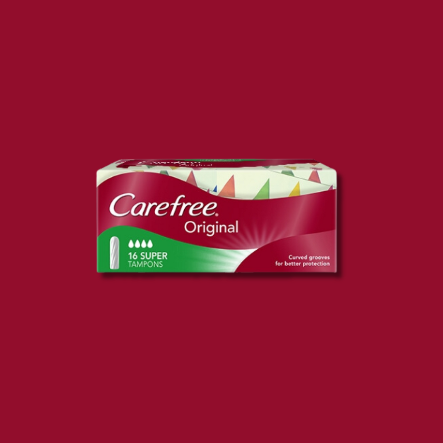 CAREFREE® ORIGINAL SUPER TAMPONS