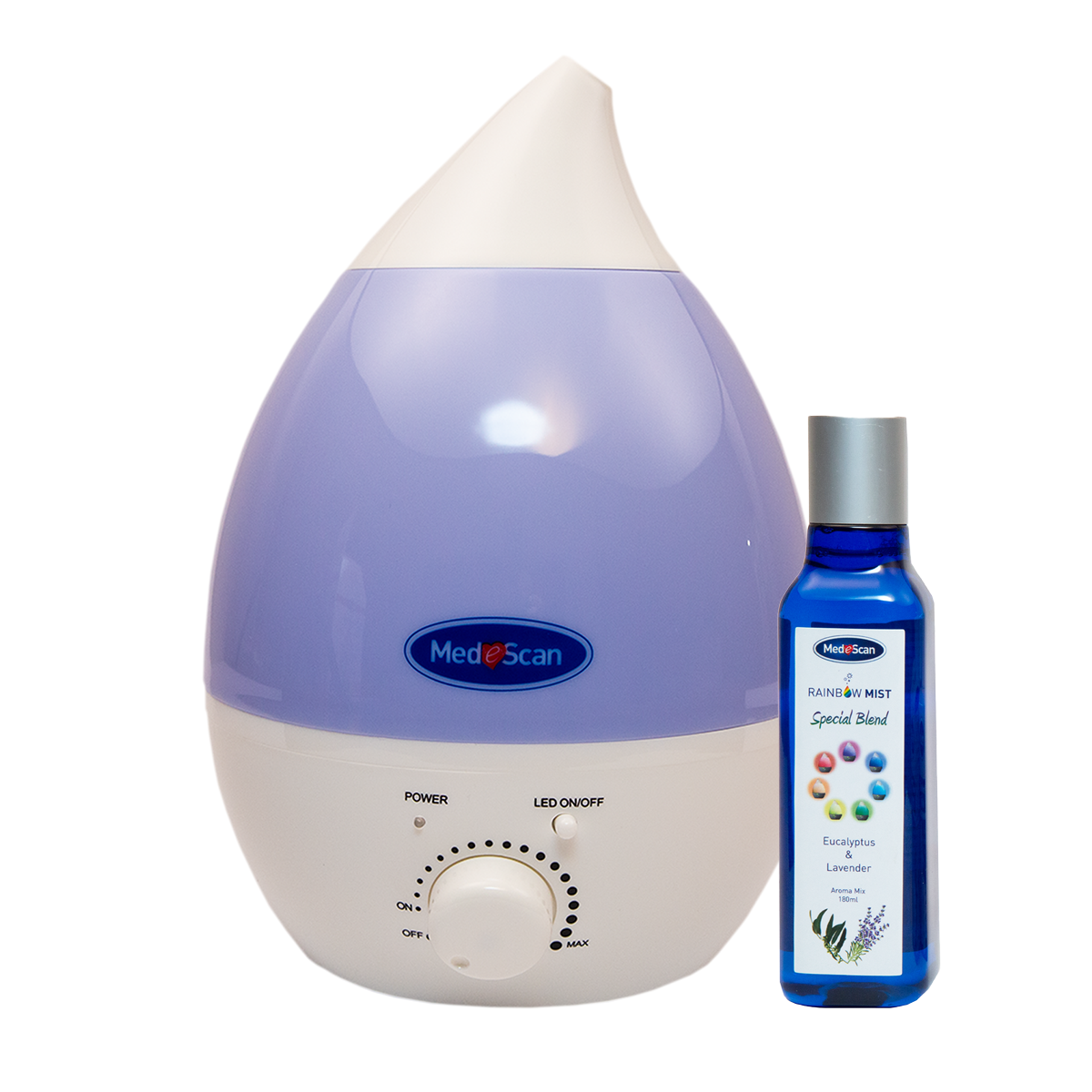 CW - Rainbow Mist Humidifier +Aroma Oil