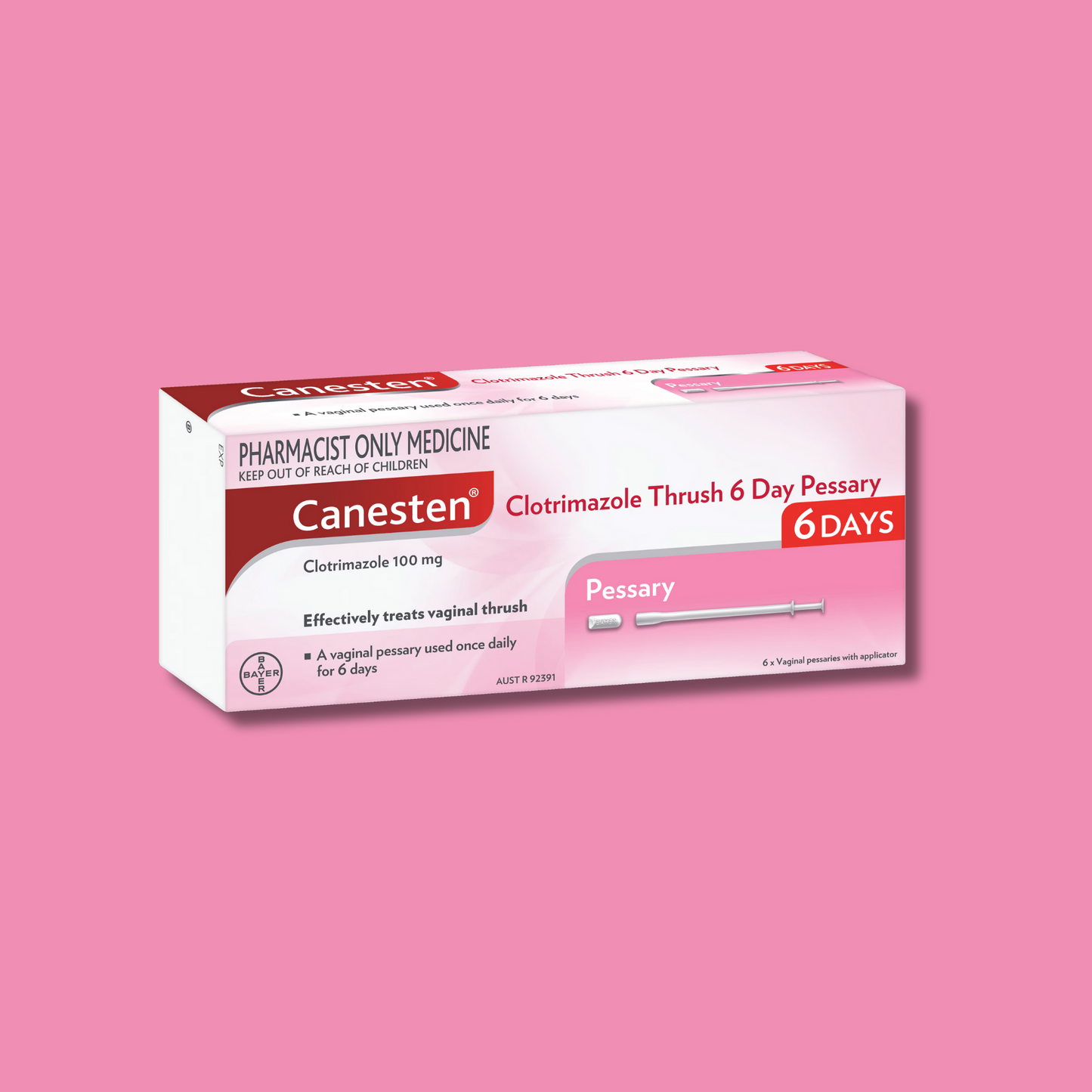 Canesten 6 Day Pessary