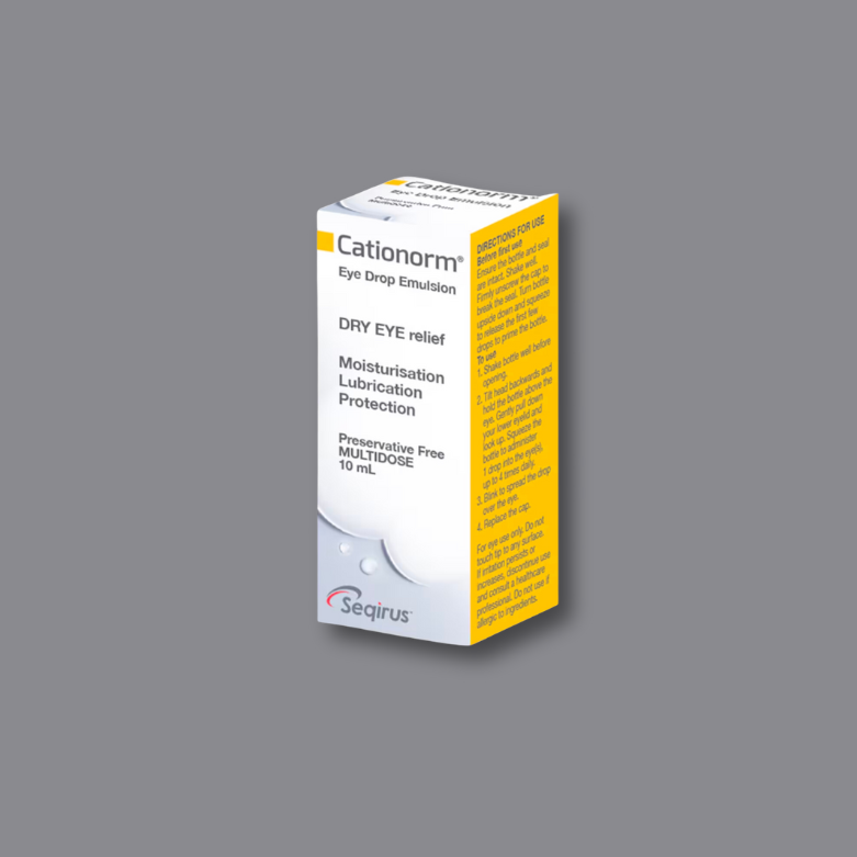 Cationorm Dry Eye Relief Preservative Free Multi Dose 10ml