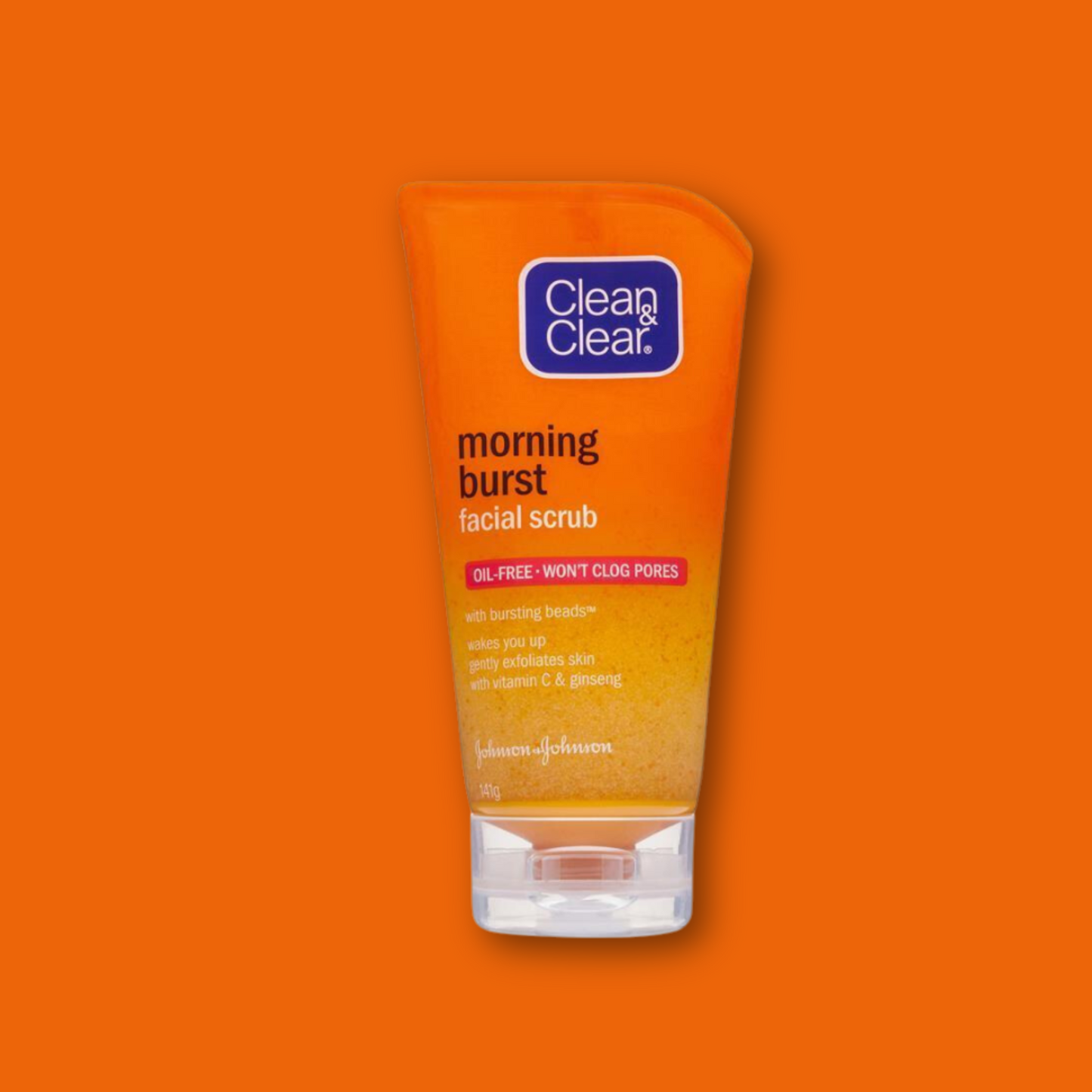 Clean & Clear Morning Burst Orange Facial Scrub 141g