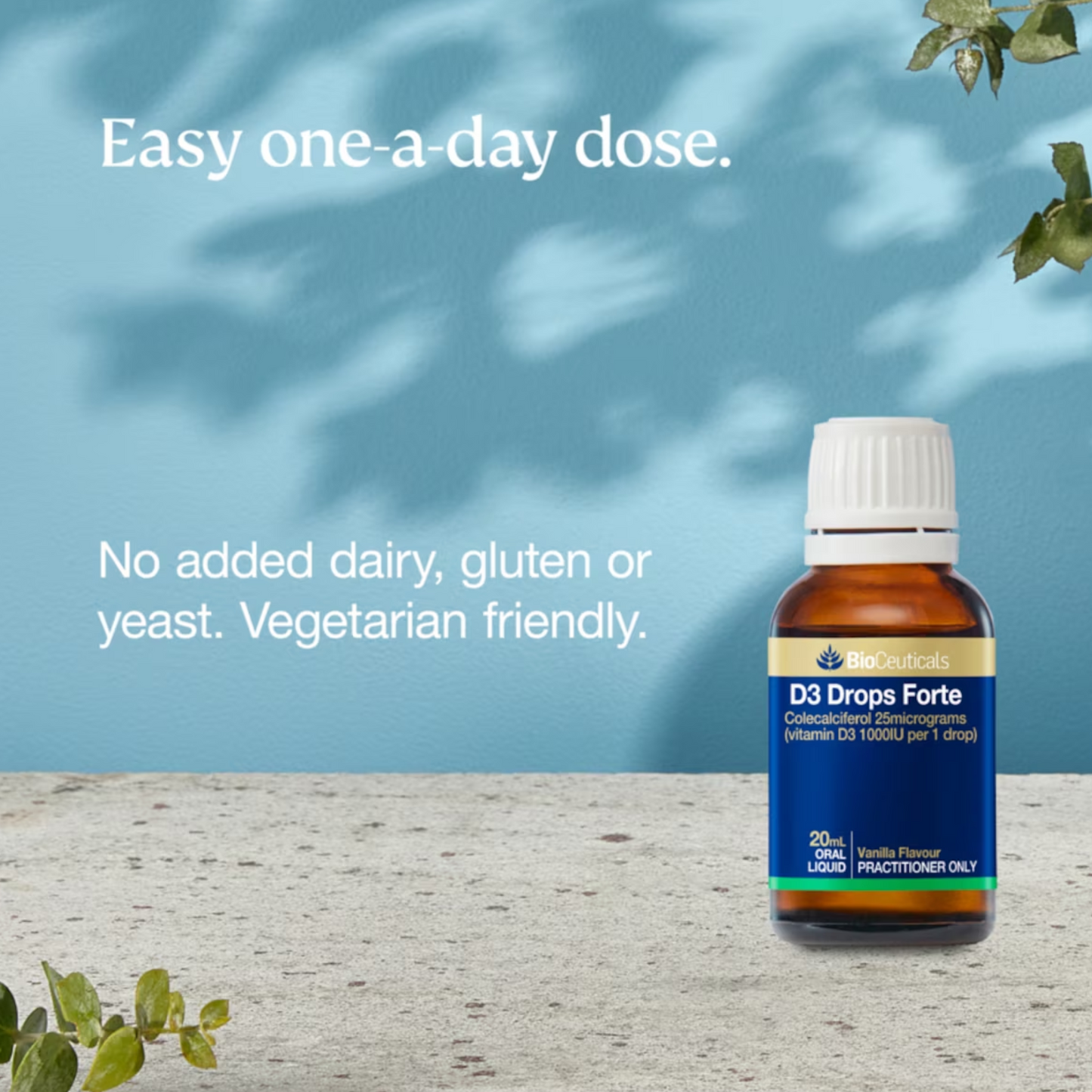 Bioceuticals D3 Drops Forte 20mL