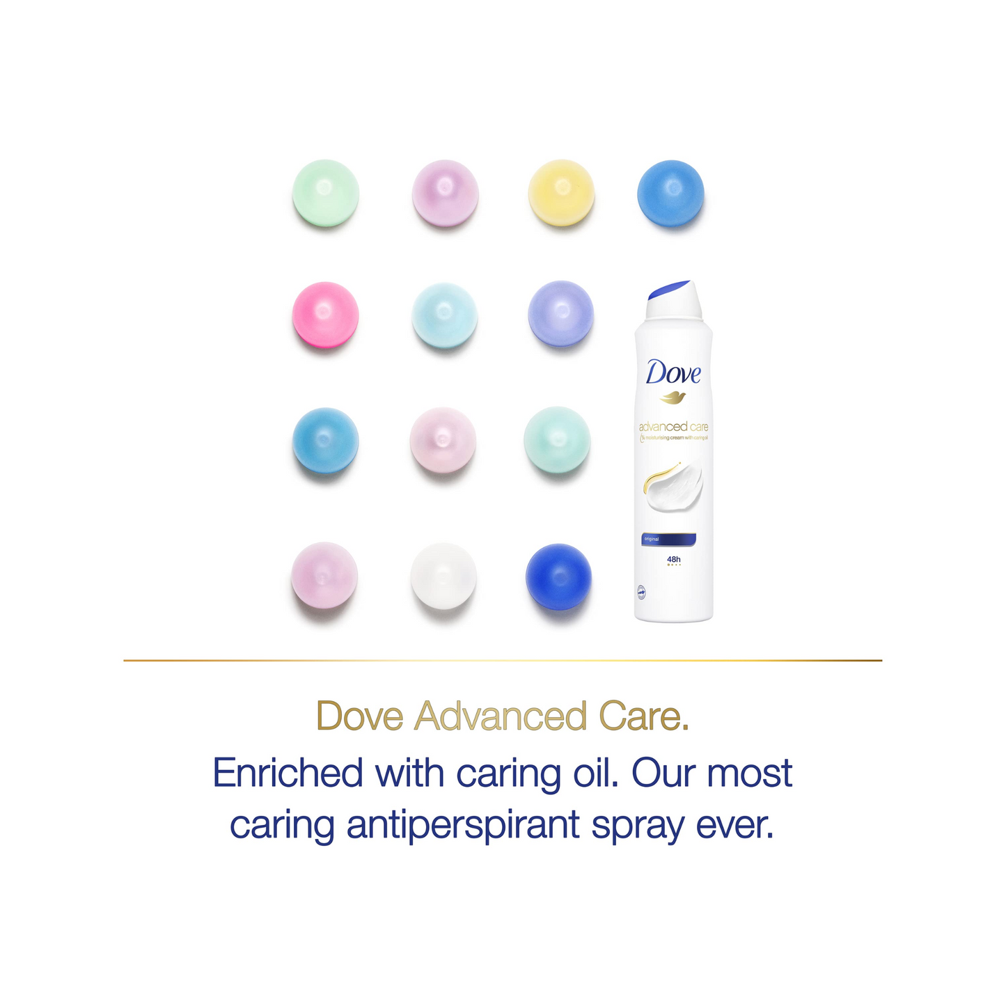 DOVE ANTIPERSPIRANT ADVANCE CARE GO FRESH ACAI WATERLILY 220ML
