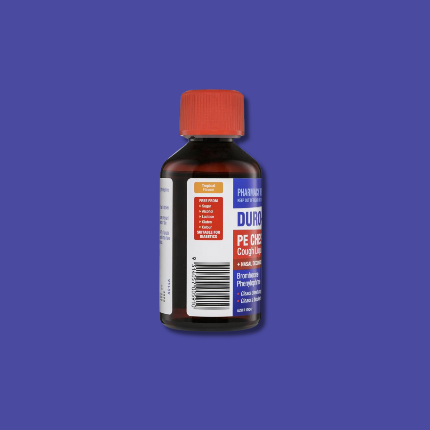 DURO-TUSS PE Chesty Cough Liquid + Nasal Decongestant 200mL