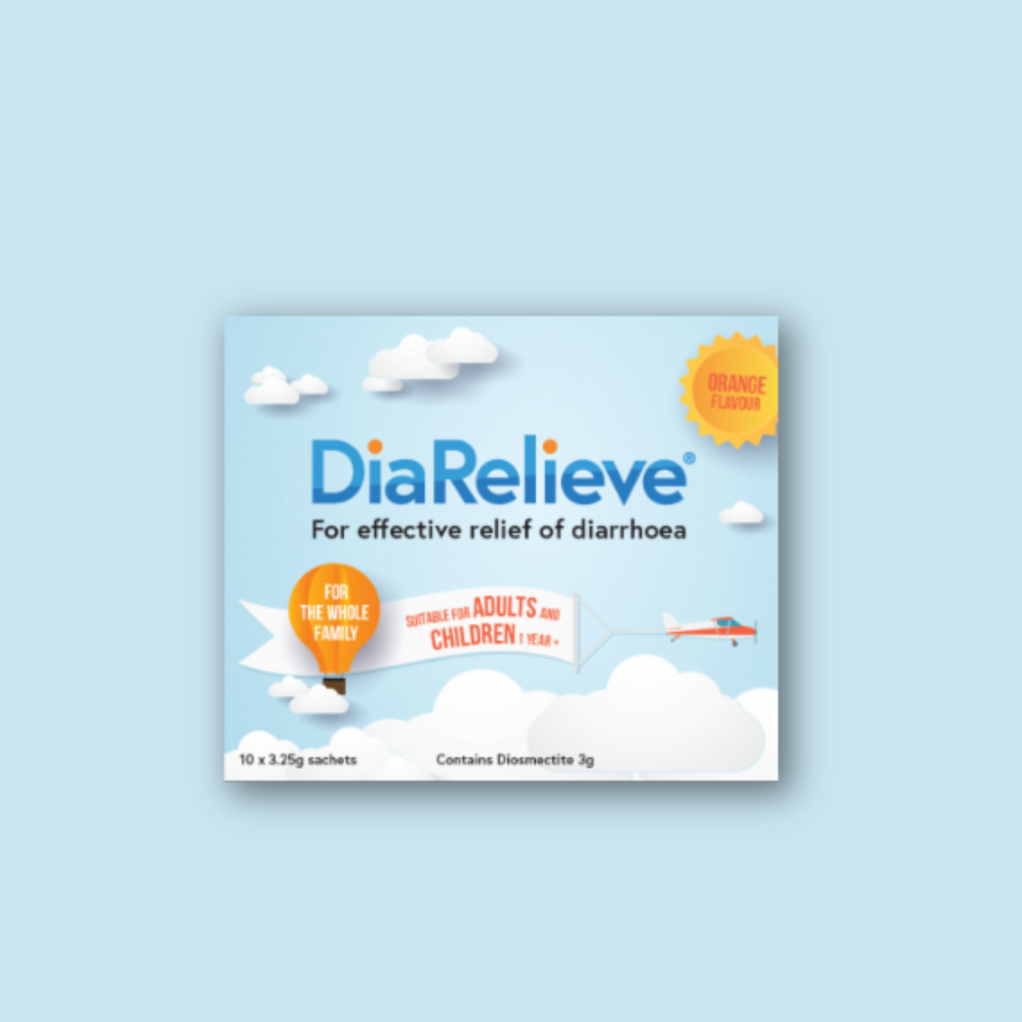 Diarelieve 3.2g Sachets 10 Pack