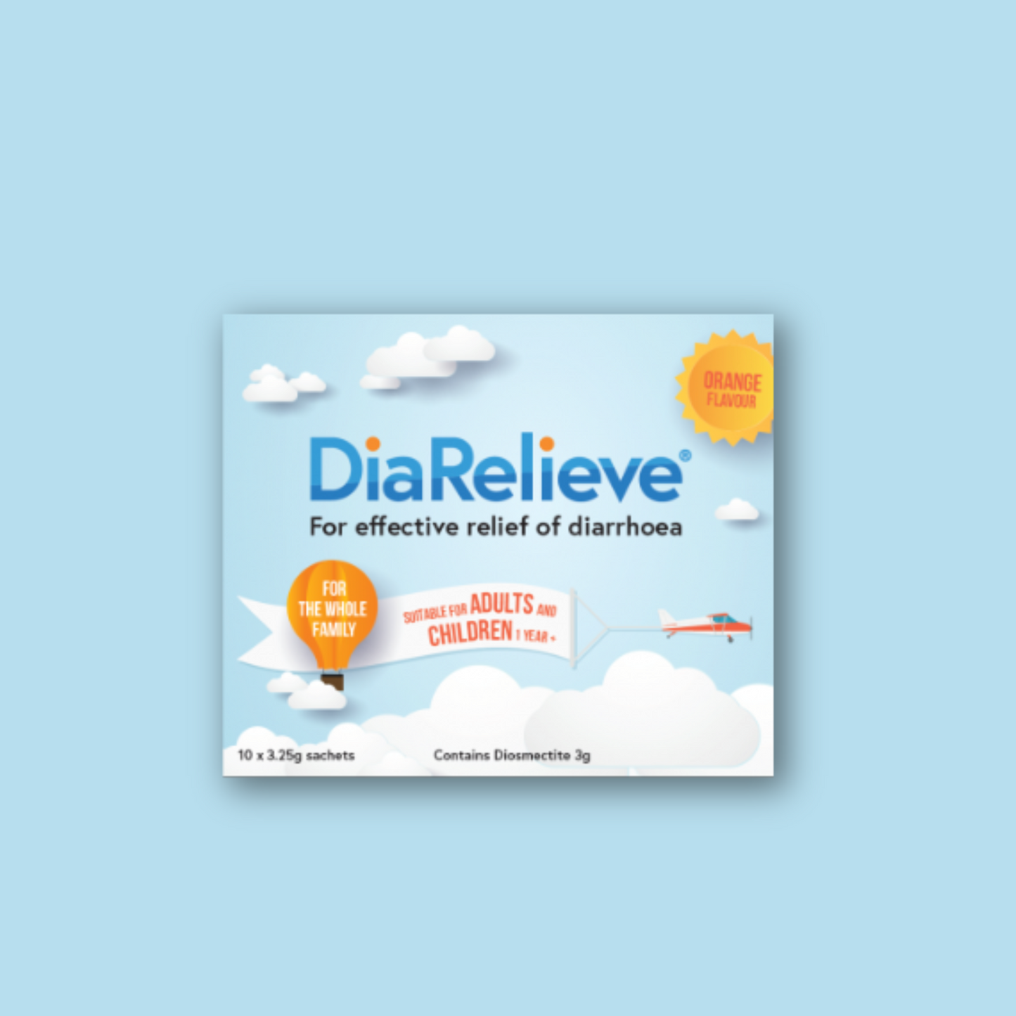 Diarelieve 3.2g Sachets 10 Pack