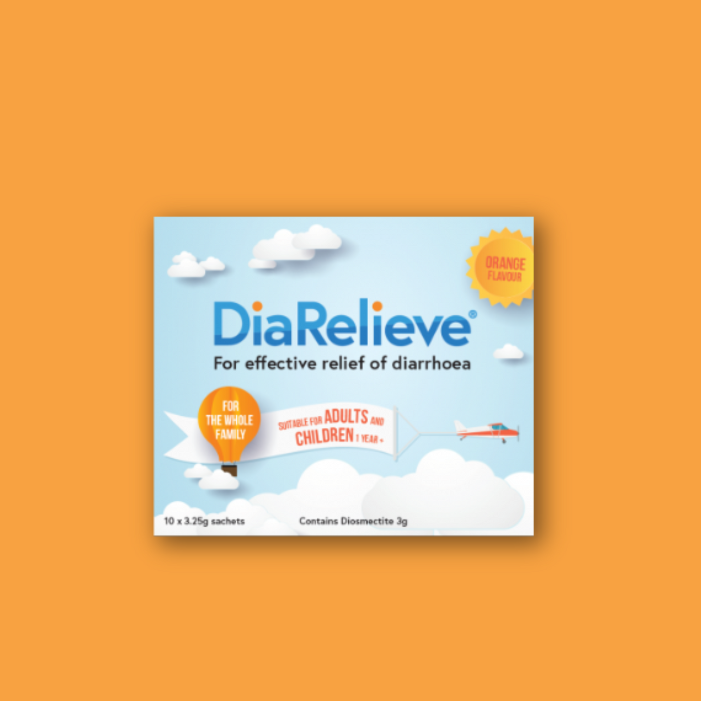 Diarelieve 3.2g Sachets 10 Pack