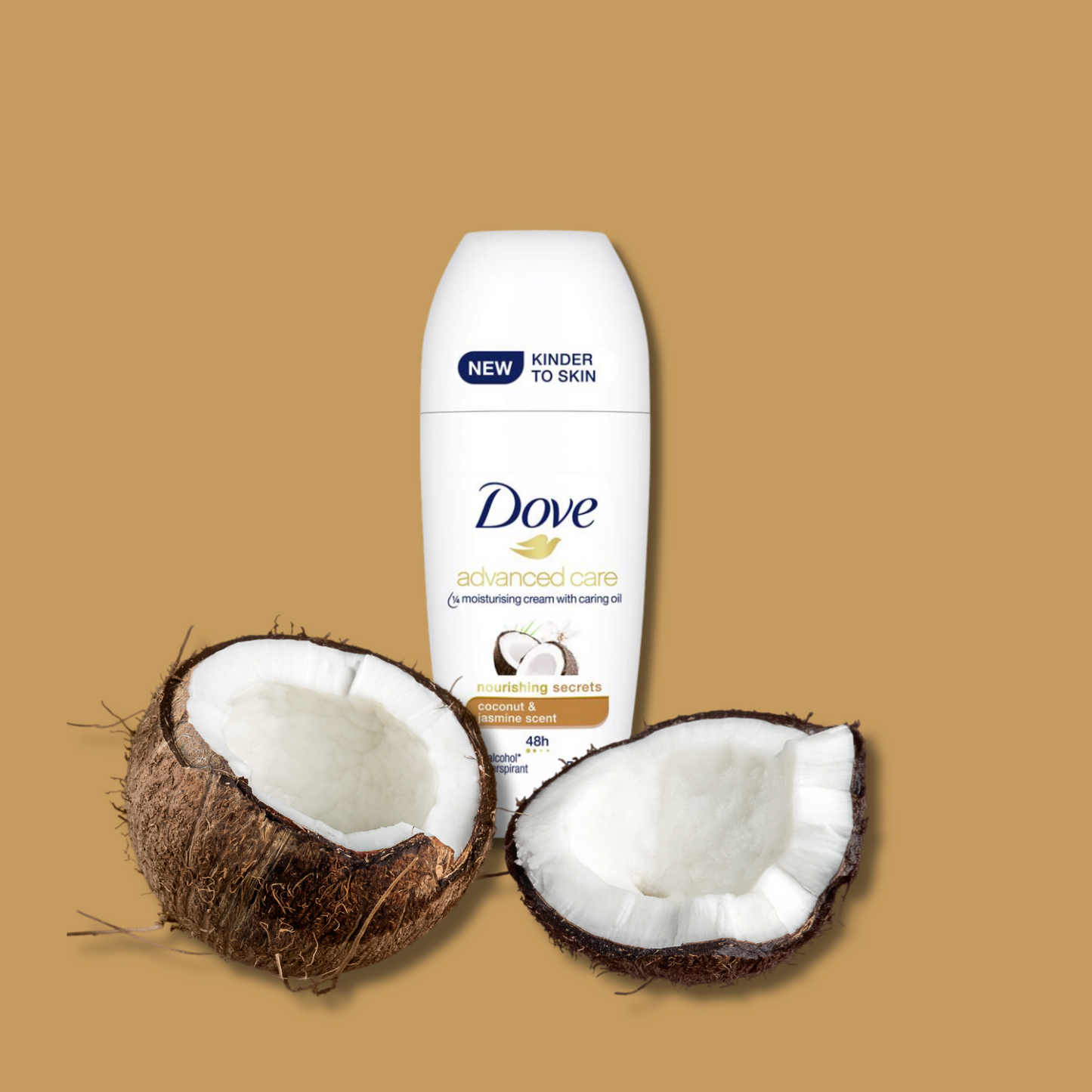 Dove for Women Antiperspirant Deodorant Roll On Advanced Care Coconut 50ml