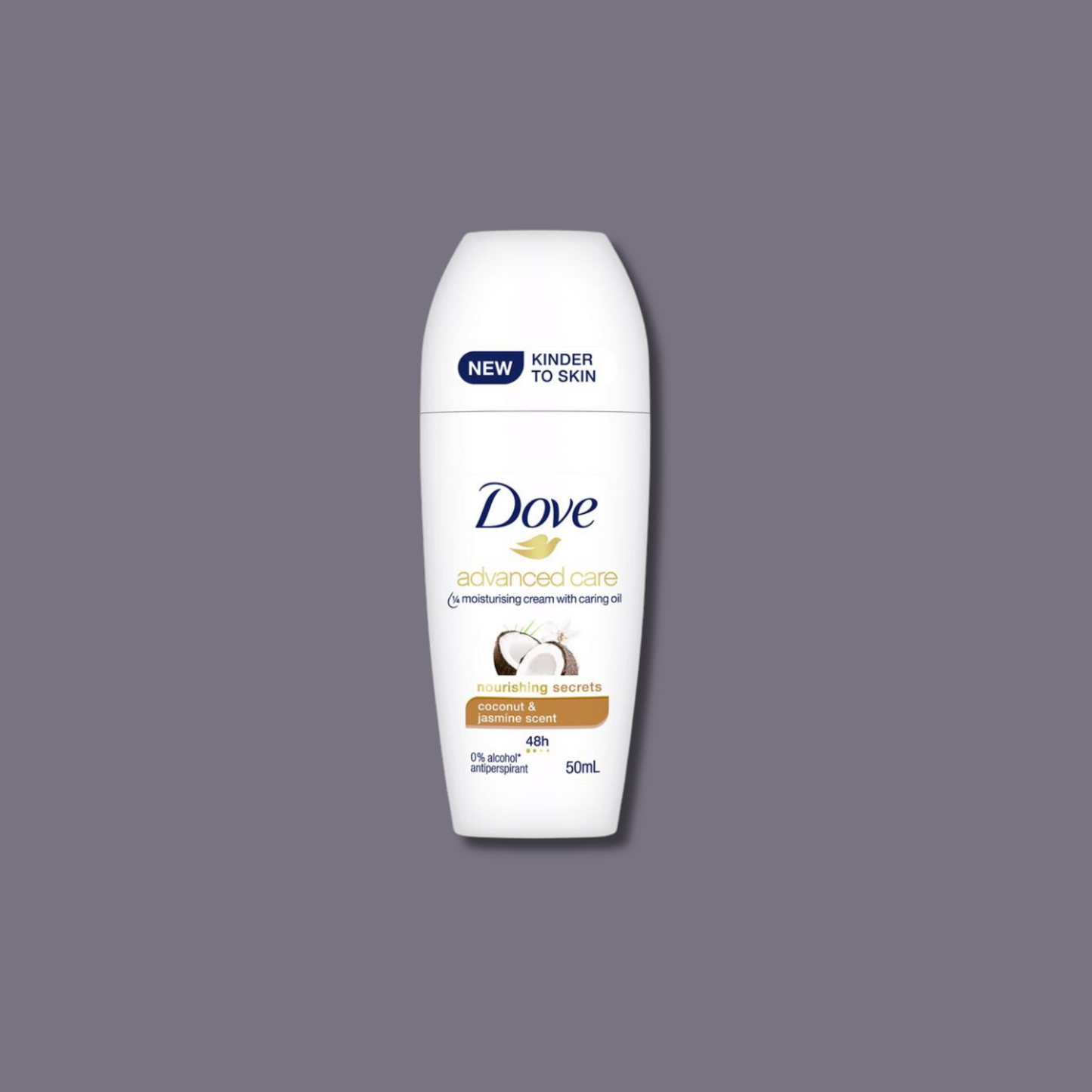 Dove for Women Antiperspirant Deodorant Roll On Advanced Care Coconut 50ml