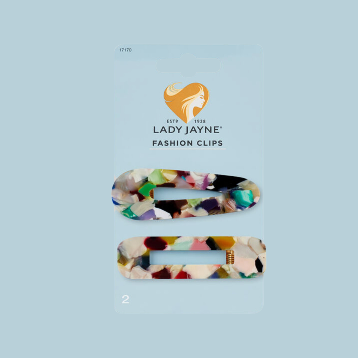 FASHION CLIPS - 2 PK