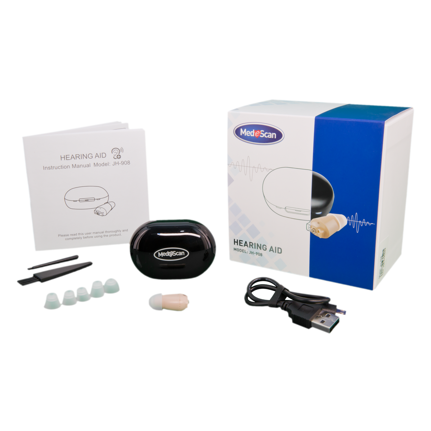 In The Ear Hearing Aid - 2 for $150 Bundle