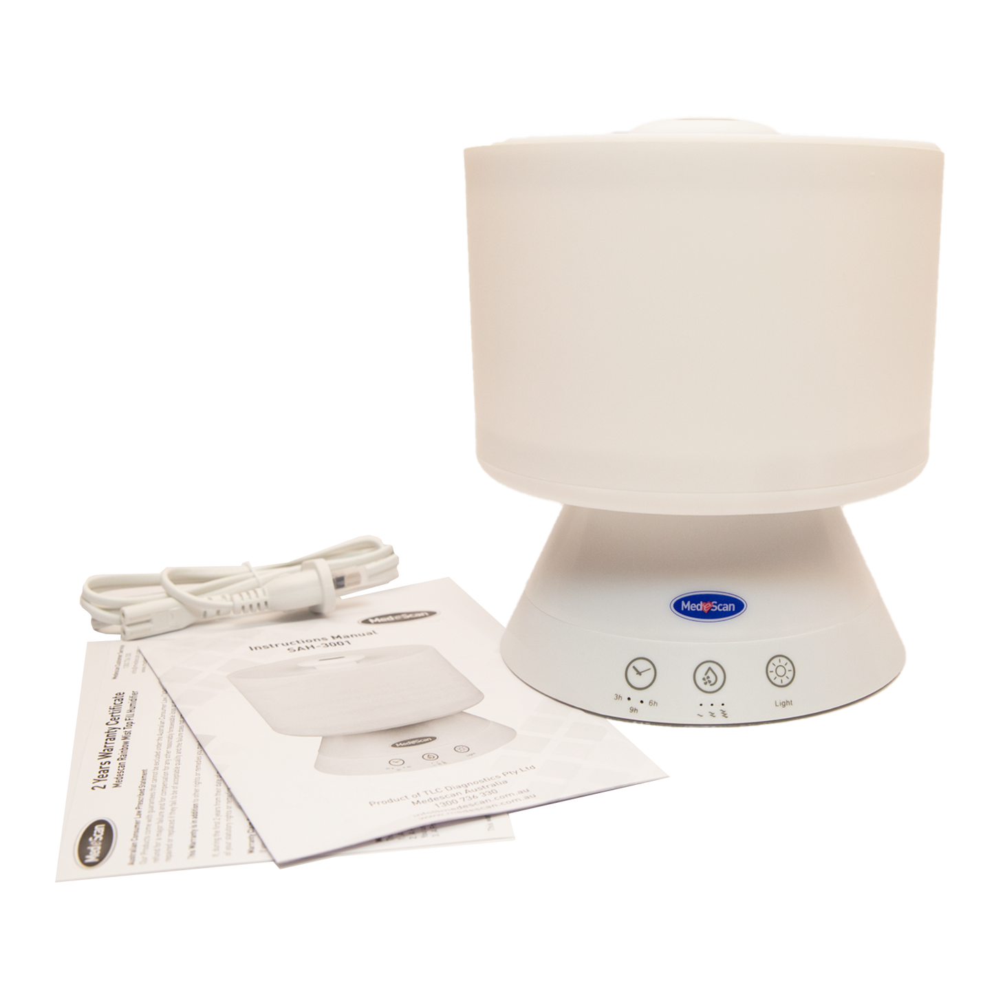 Rainbow Mist Top Fill Ultrasonic Cool Mist Humidifier