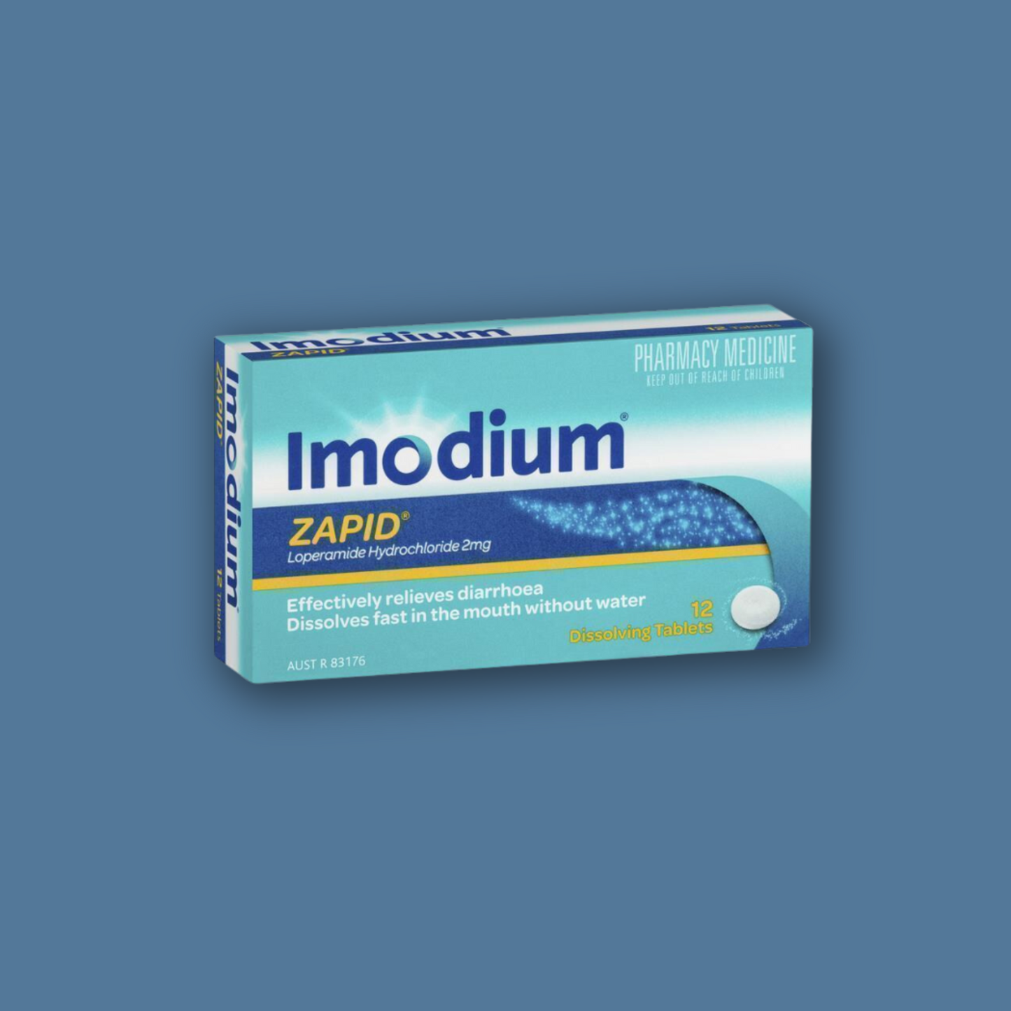 Imodium Zapid Diarrhoea Tablets 12 Pack