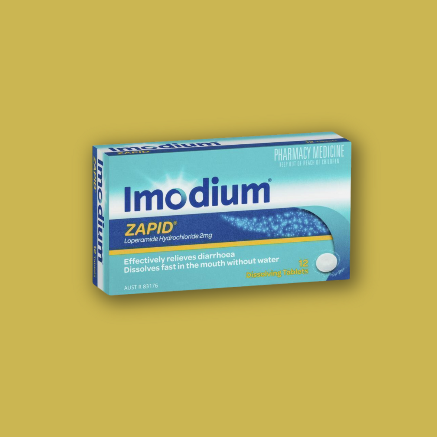 Imodium Zapid Diarrhoea Tablets 12 Pack