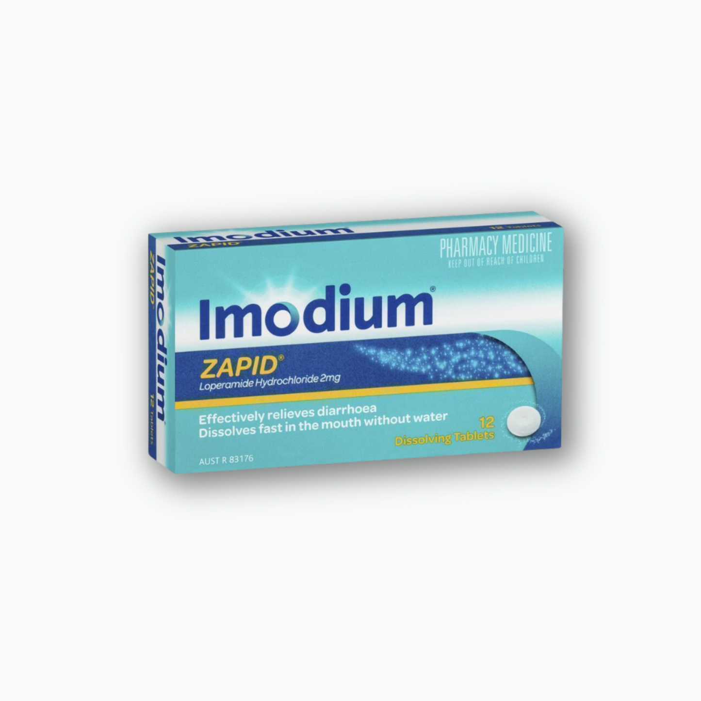 Imodium Zapid Diarrhoea Tablets 12 Pack