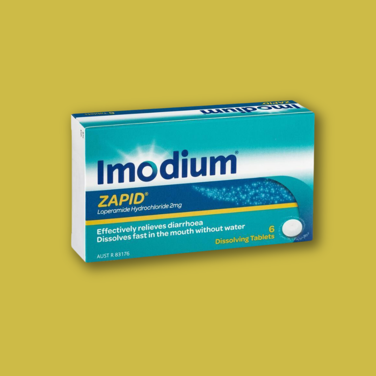 Imodium Zapid Diarrhoea Tablets 6 Pack