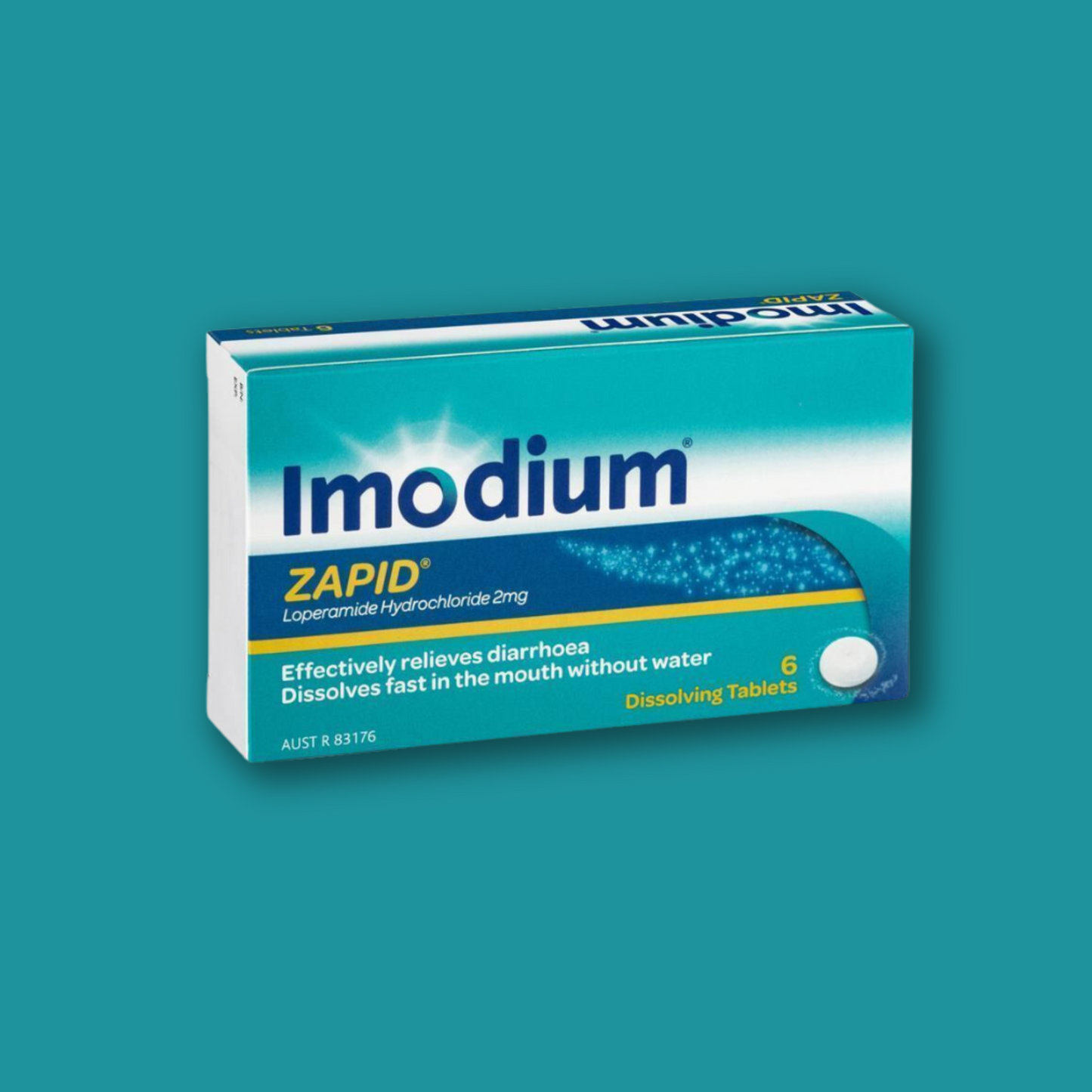 Imodium Zapid Diarrhoea Tablets 6 Pack