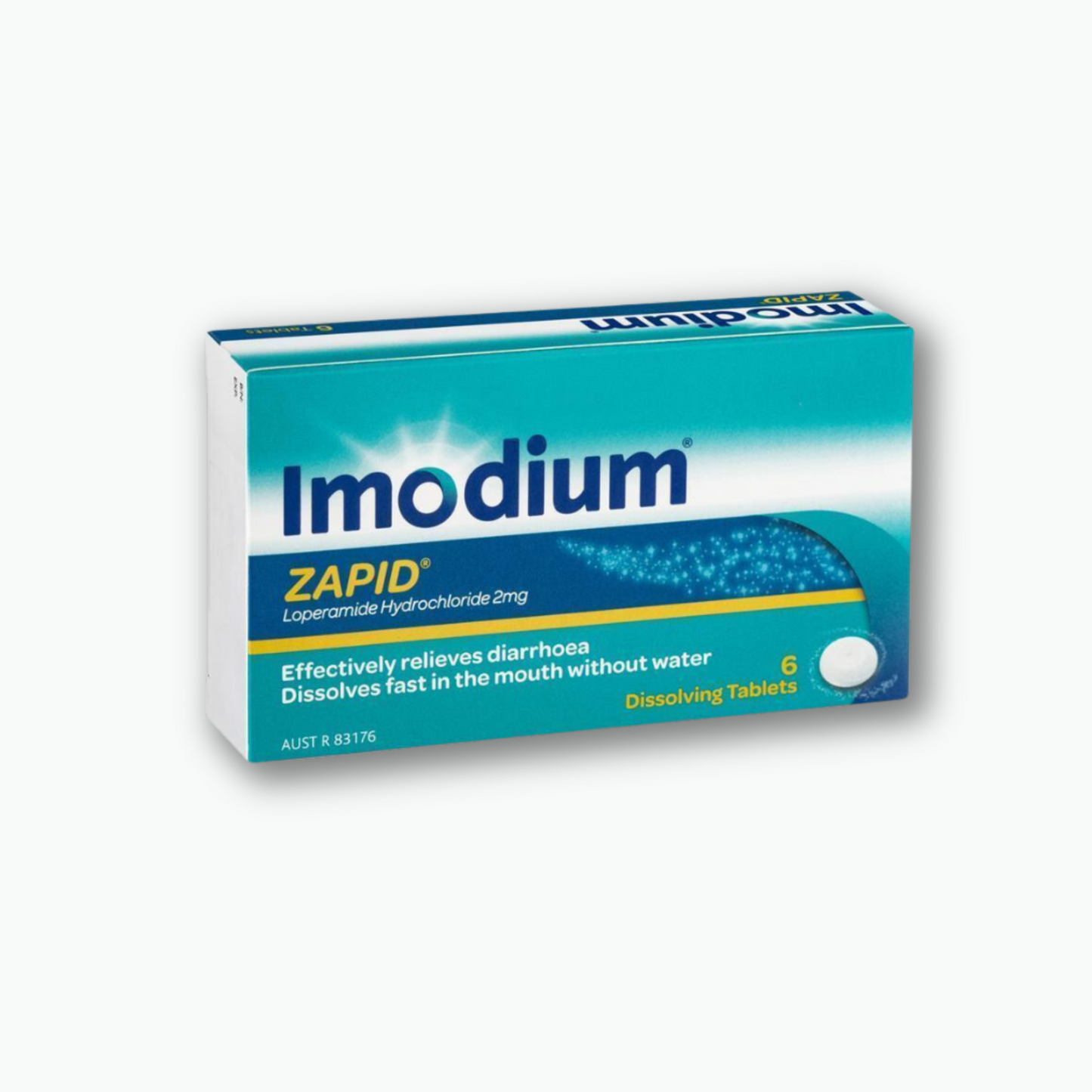Imodium Zapid Diarrhoea Tablets 6 Pack