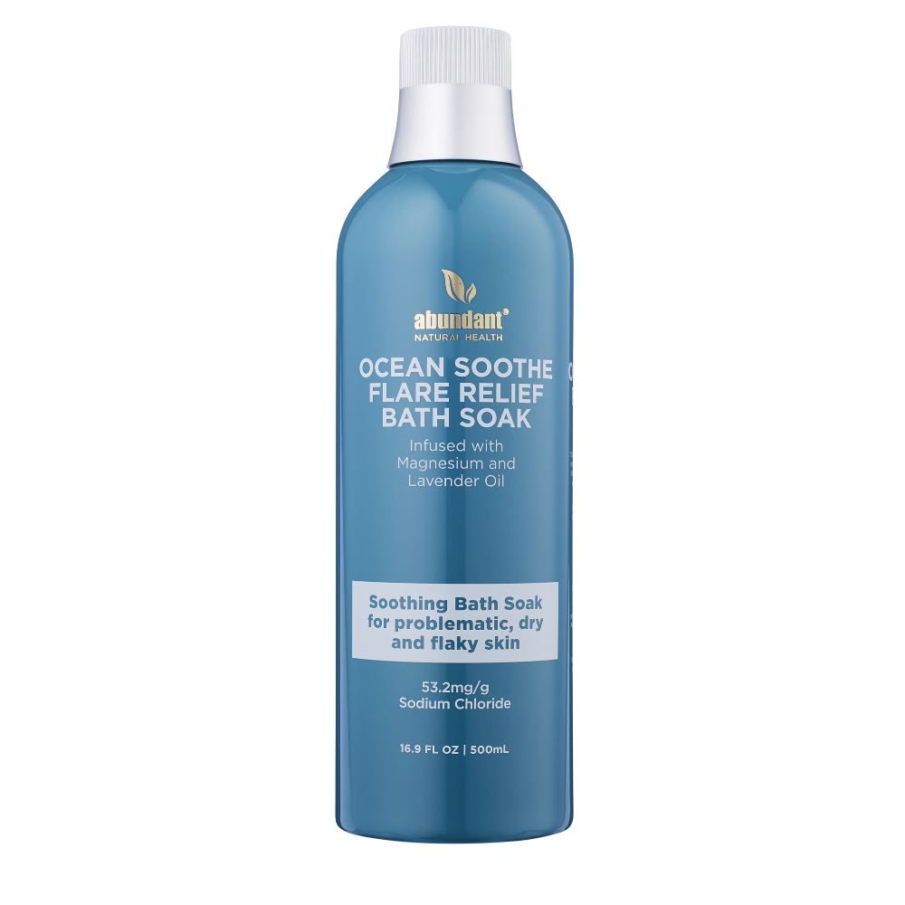Abundant Natural Health Ocean Soothe Flare Relief Bath Soak 500ml