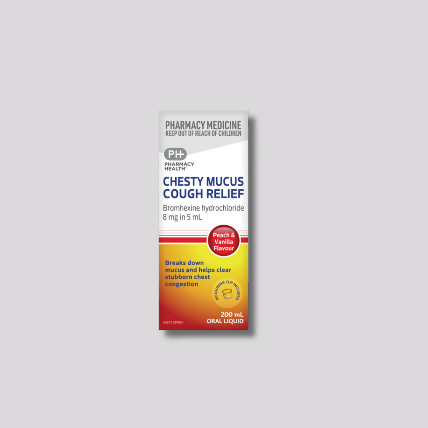 PH CHESTY MUCUS COUGH RELIEF 200ML S2
