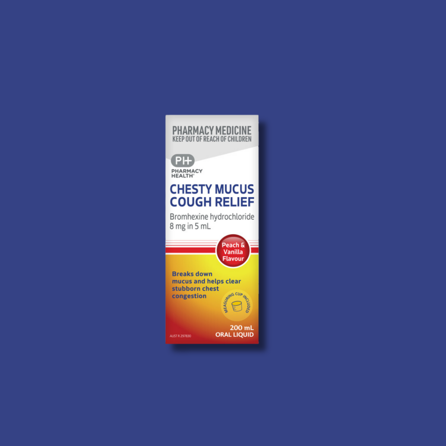 PH CHESTY MUCUS COUGH RELIEF 200ML S2