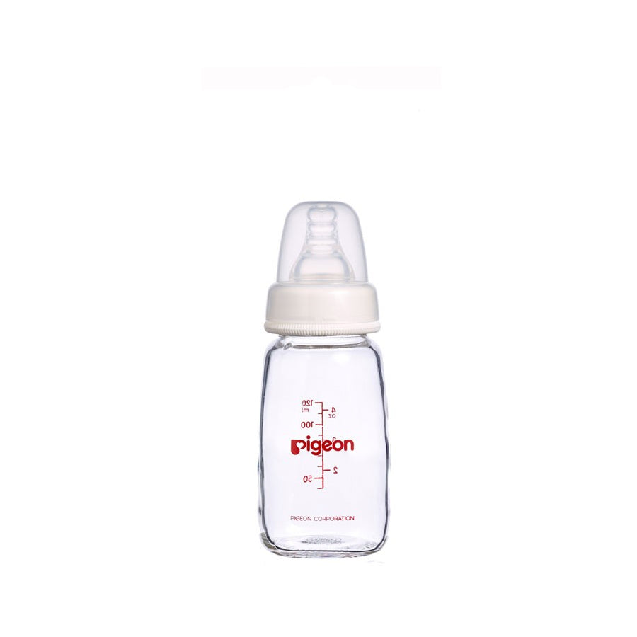 Pigeon Flexible Peristaltic Glass Bottle 120mL