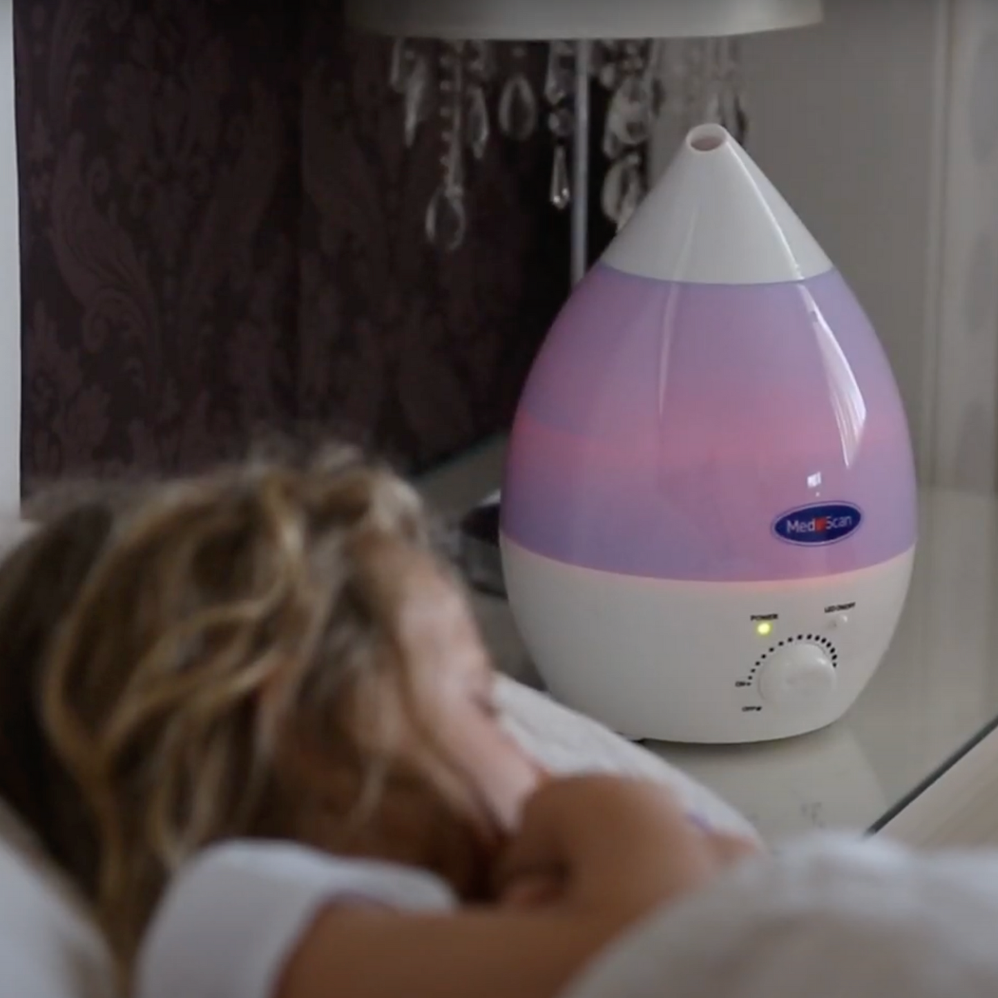 Rainbow Mist Ultrasonic Cool Mist Humidifier