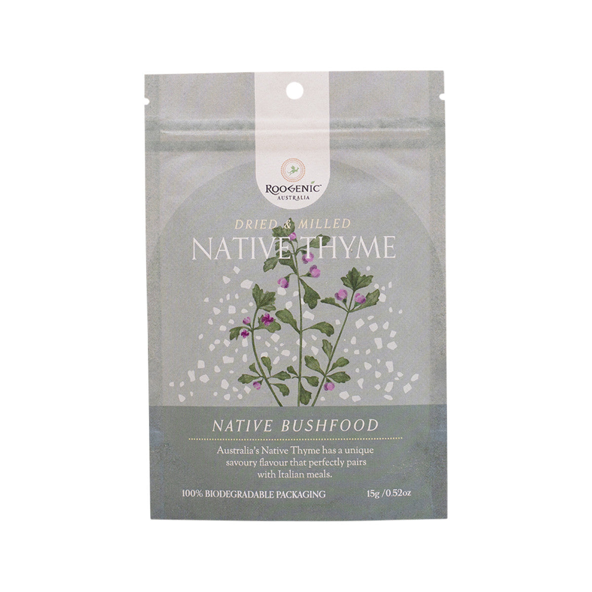 Roogenic Australia Native Bushfood Dried & Milled Native Thyme 15g