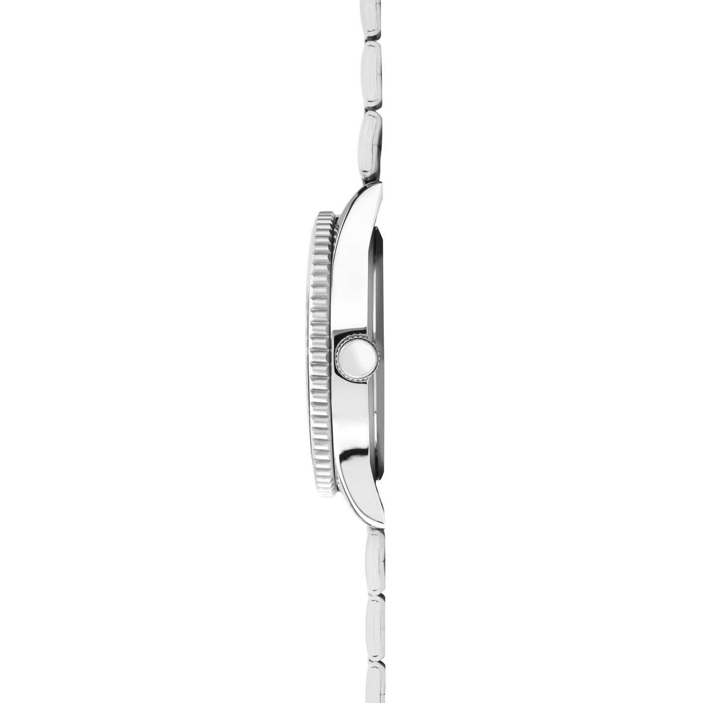 Sekonda Ocean Silver & Black Watch - SK30197