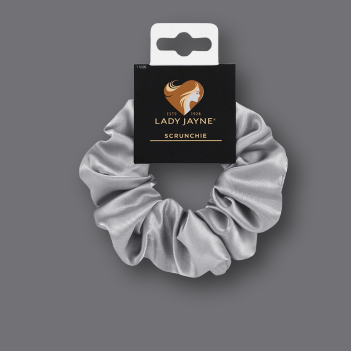 STONE SATIN SCRUNCHIE - 1 PK