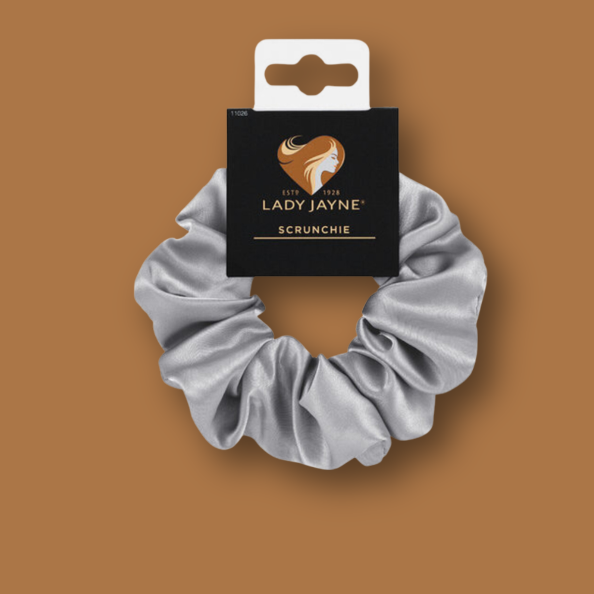 STONE SATIN SCRUNCHIE - 1 PK