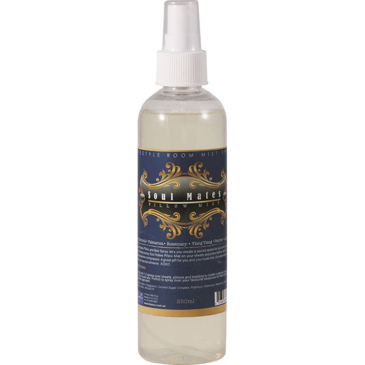 SaltCo Lifestyle Room Mist (Pillow Mist) Soul Mates 250ml