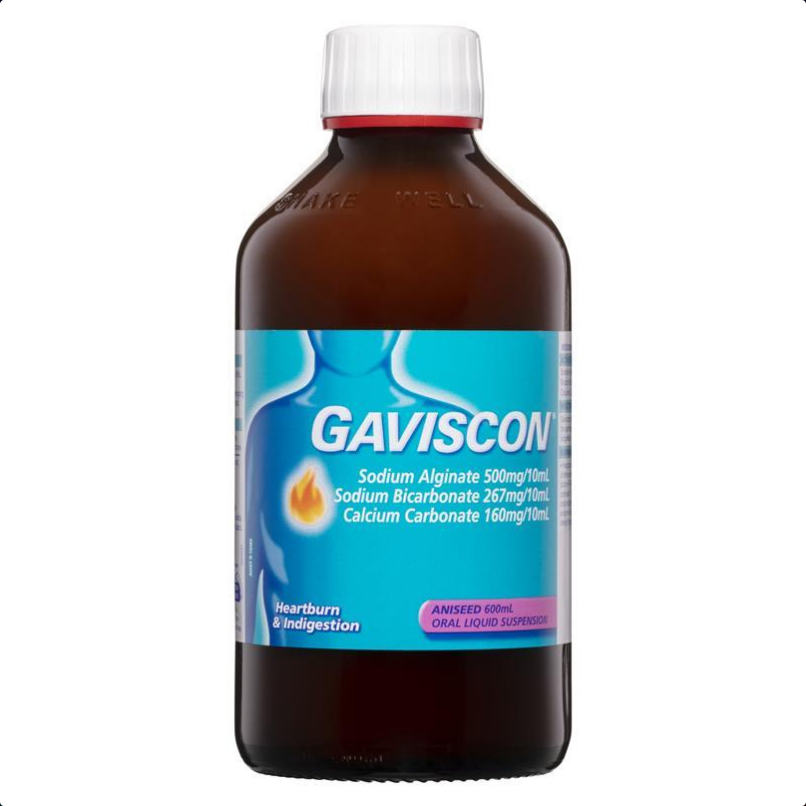 Gaviscon Core Aniseed Liquid Heartburn & Indigestion Relief 600mL