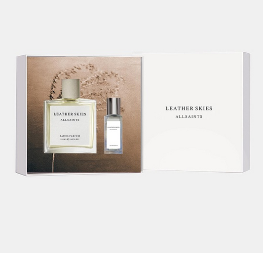 AllSaints Leather Skies Eau de Parfum 100mL 2 Piece Set