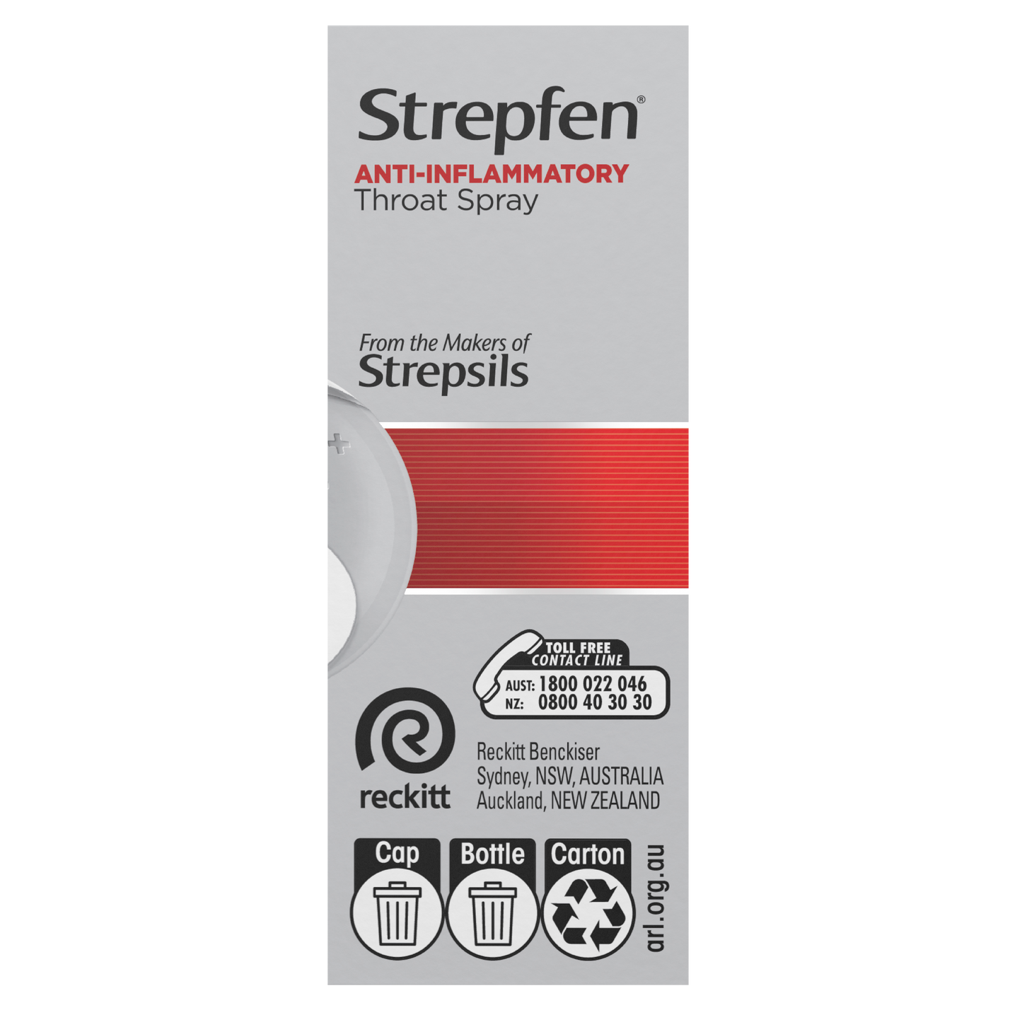 Strepfen Intensive Throat Spray with Anti Inflammatory Action 15mL