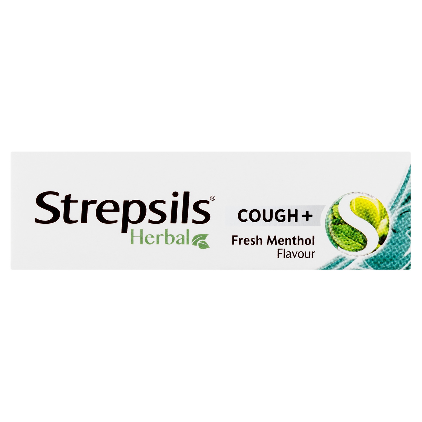 Strepsils Herbal Cough + Lozenges Fresh Menthol 16 Pack