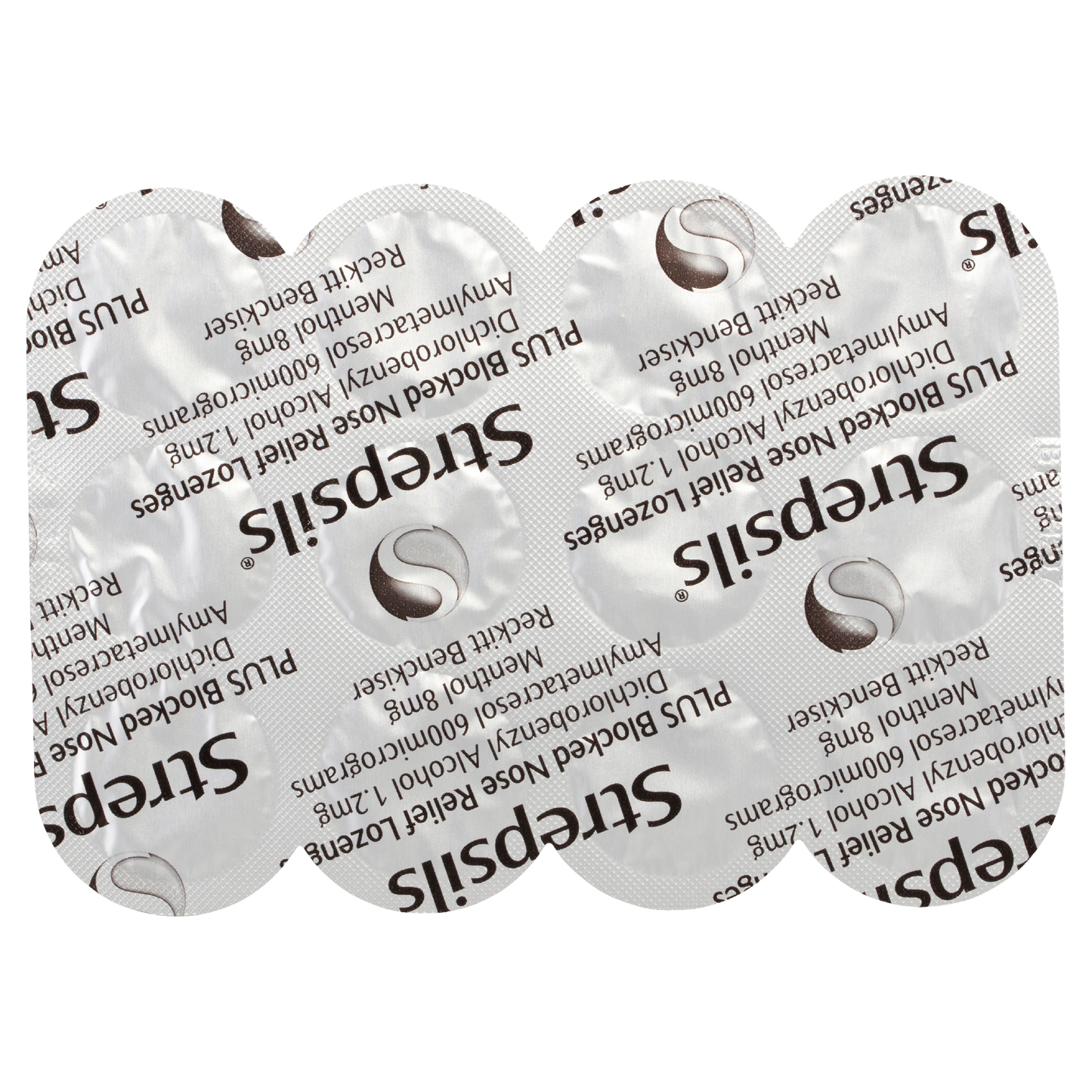 Strepsils Plus Blocked Nose Relief Menthol Eucalyptus 36 Pack