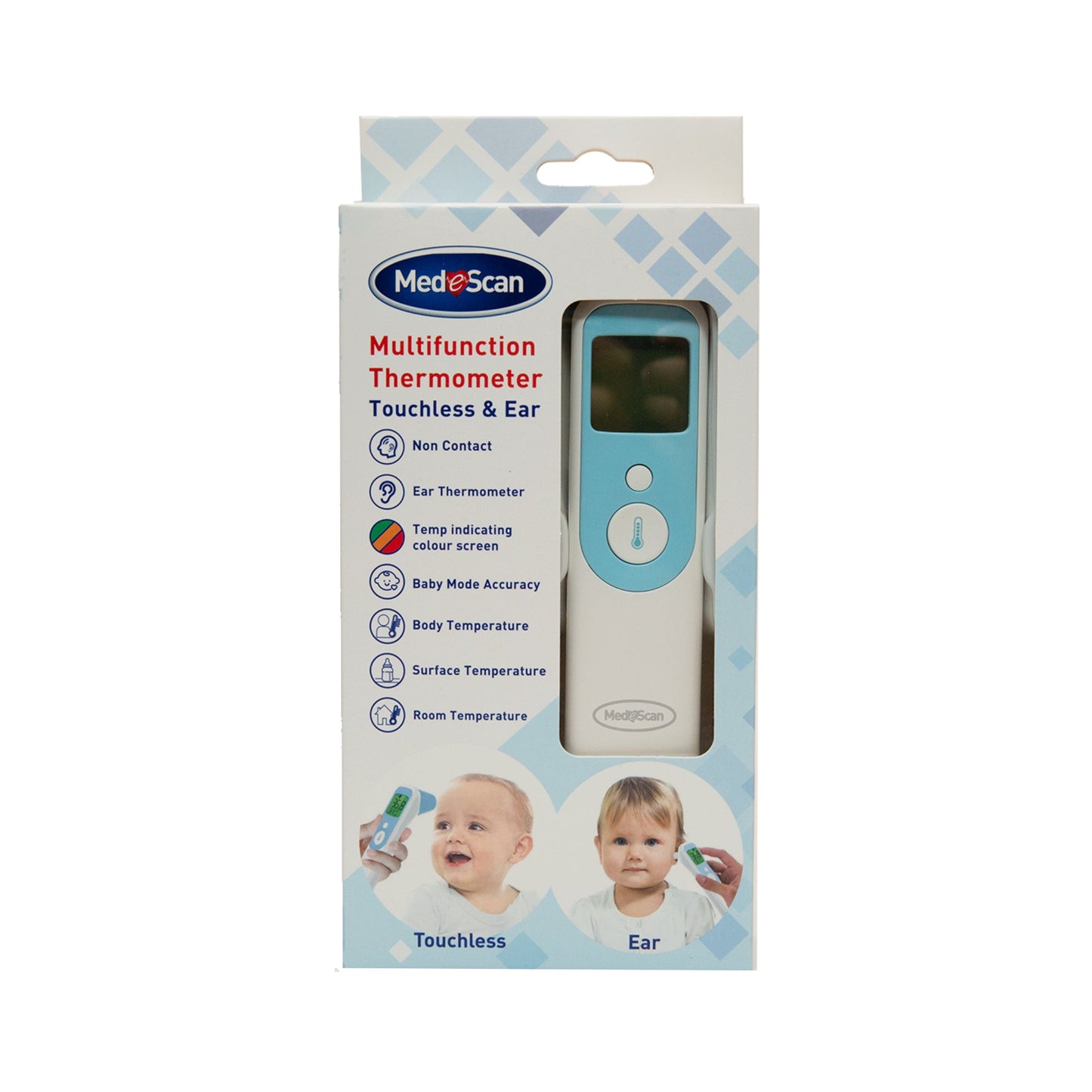 2 in 1 Touchless & Ear Thermometer